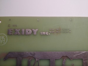 Close up of Memory Expansion board